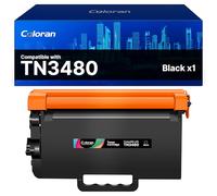 Coloran TN3480 TN3430 Tóner compatibles con Brother TN-3480 TN-3430 Negro para HL-L5100DN MFC-L5750DW MFC-L5700DN HL-L5100DNT HL-L5100DNTT HL-L5000DN HL-L5200DN (Negro, 1 Paquete)