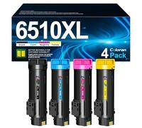 Coloran Tóner 6510 6515 Compatible con 6510XL 6515XL Xerox Workcentre 6515 Xerox Phaser 6510 Cartuchos de tóner 6515dn 6510dn 6515dni 6510n 6510dni 6510dnm 6515n 6515dnm (Negro Cian Amarillo Magenta)