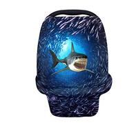 Coloranimal Ocean Animal Shark - Funda para asiento de coche de bebé, diseño de tiburón, color azul