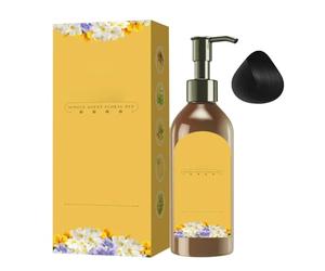 Colorant floral à agent unique | Colorant floral é à dose unique pour plantes, champú floral é à base de plantes - coloración rápida del cheveux pour hommes, champú colorante pour f