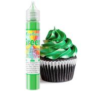 Colorante Alimentario - 30ml Colorante Alimenticio Líquido, Concentrado Food Dye para Slime Making, Fondant, Icing, Macaron, Reposteria (Verde)