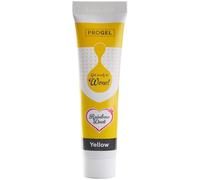 Colorante alimentario profesional Rainbow Dust ProGel, amarillo 25g