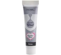 Colorante alimentario profesional Rainbow Dust ProGel, gris 25g