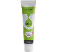 Colorante alimentario profesional Rainbow Dust ProGel, lima 25g