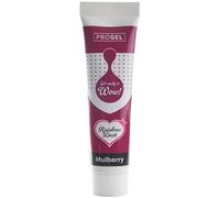 Colorante alimentario profesional Rainbow Dust ProGel, mora 25g