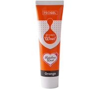 Colorante alimentario profesional Rainbow Dust ProGel, naranja 100g