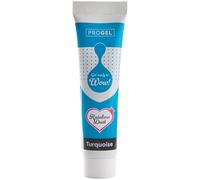 Colorante alimentario profesional Rainbow Dust ProGel, turquesa 25g