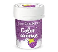 Colorante alimentario púrpura con sabor a mora 10 g