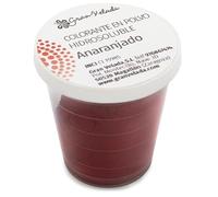 Colorante Anaranjado Hidrosoluble en Polvo para Cosméticos Artesanales | Tonalidad Alegre y Versátil | Ideal para Jabones, Cremas y Mascarillas | Fácil de Usar | 150 cc