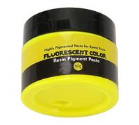 Colorante de Resina Líquida, Pigmento de Resina Epoxi de Alto Pigmento de Color Fluorescente de 50g para Bricolaje (amarillo fluorescente)