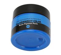 Colorante de Resina Líquida, Pigmento de Resina Epoxi de Alto Pigmento de Color Fluorescente de 50g para Bricolaje (azul fluorescente)
