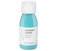 Colorante Líquido Celeste para Jabón de Glicerina: Creaciones Espectaculares con Solo unas Gotas. Hidrosoluble y Fácil de Usar. Descubre la Gama Completa | 100 ml