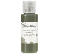 Colorante Líquido Gris Olivo para Velas | Añade Elegancia a tus Creaciones con Facilidad | Concentrado y Rentable | Varios Formatos Disponibles | 30 ml