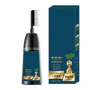 Colorante para el cabello, coloración nutritiva del cabello 2 en 1 con un peine integrado para las mujeres, cobertura duradera, colegas de fácil aplicación, amigos, familiares, jóvenes