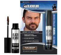 Colorante temporal para barba Blackbeard for Men de 12 ml, color marrón oscuro