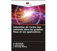 Coloration de l'ordre des sommets dans les graphes flous et ses applications
