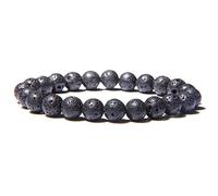 Colorato Alterato Agate Pietra Borda I Braccialetti per Le Donne Gioiello di Pietra Di Cristallo Braccialetto di Perline Fatti A Mano Degli Uomini Dei Monili Doni Femminili-1_21cm