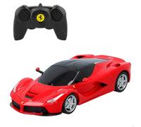 ColorBaby 41153, Coche teledirigido Ferrari Laferrari, Rastar, RC Radiocontrol Rojo, Coches con Mando a Distancia, Control Remoto, 6 Funciones de Movimiento, Giro 360º, Juguetes y Regalos para niños