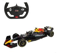 ColorBaby 41286 Rastar Coche teledirigido F1 Oracle Red Bull Racing RB18, Licencia Oficial, Escala 1:12, Fórmula 1, Vehículo radiocontrol, Frecuencia 2.4 GHz, 6 direcciones, Juguetes teledirigidos
