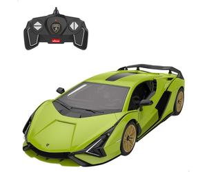 ColorBaby 41298 RASTAR Coche para Montar, Lamborghini Sián, 64 Piezas, Licencia Oficial, Escala 1:18, 2.4 GHz, Incluye Pegatinas, Coches de Juguete, Juegos de construcción para niños, +8 años