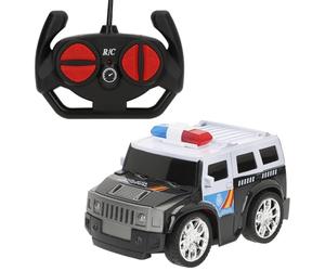 ColorBaby 41304 Speed & Go Coche teledirigido Policía Nacional, Equipo SWAT, Radiocontrol niño, Mando 27 MHz, Escala 1/24, 10-12 km/h, Vehículo en Miniatura, Coches para niños, +4 años