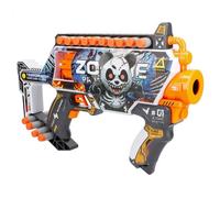 COLORBABY 47748 V-Zon Pistola de Dardos, 35 cm, 24 Balas de Goma Espuma, Ligeras y de Gran Alcance, Diseño Zombies, Ametralladora de Juguete, Lanzador, Juguetes niños 8 años, Pistolas niño