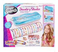 ColorBaby Kit para hacer joyas 47911 Shimmer N Sparkle - Cuentas tila, accesorios, +8 años