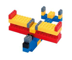 ColorBaby 47940 Color Block Bloques construcción niños, 500 Piezas Mini, Tamaño pequeño, Compatibilidad Universal, Construcciones, Juguete Construir, Juegos educativos, Juguetes niño 6 años