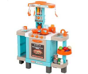 ColorBaby 47967 My Home Cocina Juguete, 78x28x87 cm, Luz y Sonido, con Accesorios para cocinar, Alimentos, Horno, Estantes, Fregadero, Cocinita Infantil, Cocinitas Infantiles, Cocinas para niños, +3