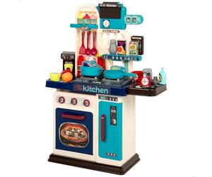 ColorBaby 47968 My Home Cocina Juguete eléctrica, 53x22x69 cm, Luz y Sonido, Accesorios para cocinar, Alimentos, Horno, Fregadero, Cocinita Infantil, Cocinitas Infantiles, Cocinas para niños, +3