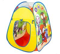 COLORBABY 48294 - Marvel Spidey y su superequipo Tienda de campaña infantil Pop Up, Medidas 75x75x90 cm, casita infantil, tipi infantil, juegos infantiles, cabañas para niños, juegos infantiles