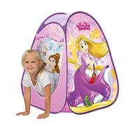COLORBABY 48295 - Disney Princesas Tienda de campaña infantil Pop Up, Medidas 75x75x90 cm, casita infantil, tipi infantil, juegos infantiles, cabañas para niños, juegos infantiles, Rapunzel, La Bella