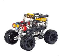 COLORBABY 49591 - Coche para construir con 201 piezas de metal Smart Theory / Juguete de construcción , maqueta de coche, juego construcción / Construir coche, incluye herramientas de montaje