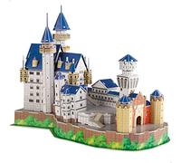 Colorbaby 49658 - Puzzle 3D Neuschwanstein Castle / Maqueta para construir para adultos y niños / Incluye 95 piezas / Diversión en familia, rompecabezas, maquetas