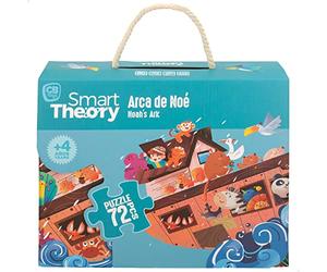 ColorBaby 49736 - Puzzle Arca de Noé 72 piezas / Puzzle infantil, juguete educativo / Puzzles para niños y niñas, regalos para niños, rompecabezas / Piezas grandes