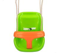 ColorBaby 54126 - Columpio jardín Exterior, Columpio bebé a partir de 10 meses, Medidas 37x42,5x50cm, Capacidad máx 70kg, Columpios infantiles exterior, Juegos jardín