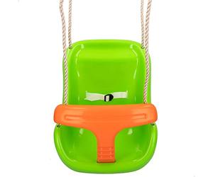 ColorBaby 54126 - Columpio jardín Exterior, Columpio bebé a partir de 10 meses, Medidas 37x42,5x50cm, Capacidad máx 70kg, Columpios infantiles exterior, Juegos jardín