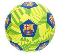 ColorBaby 77615 FC Barcelona balón de fútbol Playa, Talla 5, Neopreno Ligero, diseño Oficial con Escudo, Resistente al Agua y Arena, tamaño 21 cm, óptimo para Exteriores