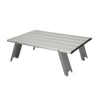ColorBaby Aktive 52995 - Mesa Plegable portátil Camping | Mesa Camping Baja 40x28,5x13 cm | Incluye Bolsa para fácil Transporte | Mesa Camping Aluminio | Accesorios Camping y Playa