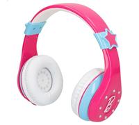 COLORBABY Barbie Auriculares inalámbricos Bluetooth de Diadema, Color Rosa, Ajustables, Cascos música niños, Incluye Cable USB, Juego Karaoke, Regalos para niñas de 4 años, Juguetes de niña (47867)