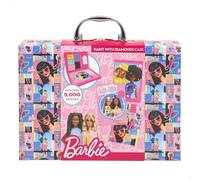 ColorBaby Barbie Set Pinta con Diamantes, Maletín Decorado, Aplicador, Más de 9000 Diamantes, 3 láminas, para Personalizar, Pinta y colorea, Diseña, Ideal más 5 años (77490)