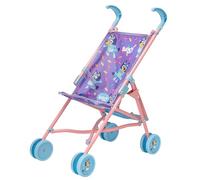 ColorBaby Bluey Carrito bebé Paseo Juguete, 53 cm, Cinturón Ajustable, Sillita muñecas, Plegado Tipo Paraguas, Juguetes para 2 años niña, Mi Primer Carro de muñecas, Cochecito Juguete (39148)