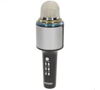 ColorBaby Bontempi Micrófono Karaoke inalámbrico, Altavoz y Luces LED integradas, Batería Recargable por USB, Botones Ajuste, Compacto, Sin Cables, para niños a Partir de 3 años (39227)