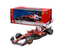 Bburago - Ferrari SF-25 F1 2025#16 Leclerc, Coche Diecast a Escala 1:18, réplica Detallada del monoplaza Ferrari de Fórmula 1, Licencia Oficial Ferrari, Edad Recomendada 14+ años