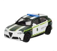 ColorBaby Burago Coche Juguete Guardia Civil tráfico Alfa Romeo Giulia, Fabricado de Metal Die-Cast, Escala 1:43, Diseño Realista, Detalles auténticos, Juguetes niños 3 años y mas (78062)
