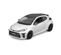 Maisto Toyota GR Yaris (2021): Modelo de Coche a Escala 1:24, Puertas móviles, Blanco (532909)