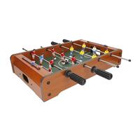 ColorBaby CB Games Futbolín Mesa, Cuerpo Madera Resistente, 12 Jugadores, con marcadores manuales, para 2-4 Personas, 50x31x9,5 cm, Futbolines para niños, Fútbol niño, Juguetes 6 años (28513)