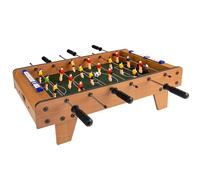 COLORBABY - Futbolín de mesa CB Games (43310) 18 jugadores, madera, marcadores manuales 2-4 personas