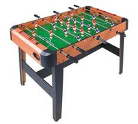 ColorBaby CB Games Futbolín para niños, De Madera Resistente, 20 Jugadores, con marcadores manuales, para 2-4 Personas, 121x61x79 cm, Futbolines para niños, Fútbol niño, Juguetes 6 años (85334)