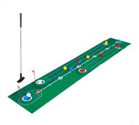 ColorBaby CB Games Juego de Golf Infantil, Tapete 200x38 cm y Palo (39744)